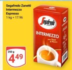 Intermezzo Espresso Angebote von Segafredo Zanetti bei GLOBUS Wolfenbüttel für 4,49 €