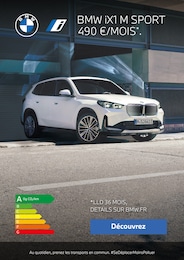 Catalogue BMW en cours à Vacqueyras et aux alentours : «BMW» avec 1 page, valable du 10/06/2024 au 30/06/2024