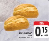 Weizenbrötchen Angebote bei EDEKA Gera für 0,15 €