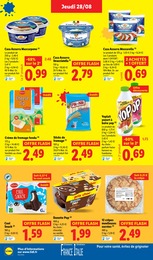Prix et réduction Yaourt dans le prospectus Lidl en cours Offre Yaourt dans le catalogue Lidl du moment à la page 14