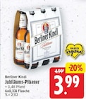 Jubiläums-Pilsener von Berliner Kindl für 3,99 € bei E center im Angebot Jubiläums-Pilsener von Berliner Kindl im aktuellen E center Prospekt