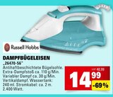 Dampfbügeleisen im Angebot bei E center in Rottenburg Dampfbügeleisen Angebote von Russell Hobbs bei E center Rottenburg für 14,99 €