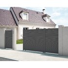 Portail aluminium coulissant "Santos" à Brico Dépôt dans Villeneuve-la-Garenne Portail aluminium coulissant "Santos" à Brico Dépôt dans Villeneuve-la-Garenne
