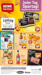 Aktueller REWE Prospekt, "Dein Markt", mit Angeboten der Woche, gültig von 12.01.2026 bis 12.01.2026