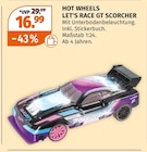 Let's Race Gt Scorcher von Hot Wheels im aktuellen Müller Prospekt
