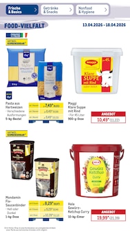 Nudeln im aktuellen METRO Prospekt (Halle (Saale)) Nudeln im METRO Prospekt "Wochenangebote" mit 51 Seiten (Halle (Saale))