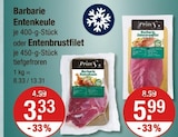 Barbarie Entenkeule oder Entenbrustfilet bei V-Markt im Prospekt "" für 3,33 €