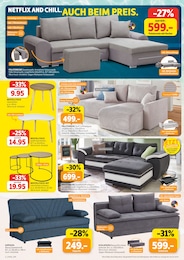 Couch Angebot im aktuellen Sconto SB Prospekt auf Seite 4