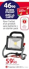 Promo Projecteur LED 20 V à 46,90 € dans le catalogue Mr.Bricolage à Montmorillon