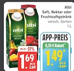 Marktkauf - Saft, Nektar oder Fruchtsaftgetränk Angebot im Prospekt Saft, Nektar oder Fruchtsaftgetränk bei Marktkauf im Prospekt "" für 1,49 €