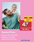 Standard Poster im Angebot bei ALDI Nord in Münster Standard Poster Angebote von aldi-foto.de bei ALDI Nord Münster für 4,19 €