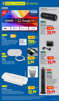 Fernseher im aktuellen Lidl Prospekt (Schwerte (Hansestadt an der Ruhr)) Fernseher im Lidl Prospekt "LIDL LOHNT SICH" mit 70 Seiten (Schwerte (Hansestadt an der Ruhr))