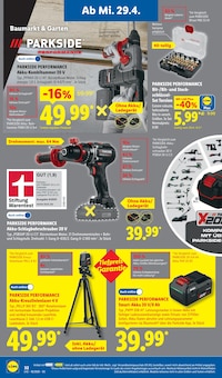 Bohrmaschine im Lidl Prospekt "LIDL LOHNT SICH" mit 68 Seiten (München)