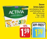 Activia Joghurt bei EDEKA im Dinkelsbühl Prospekt für 1,39 €