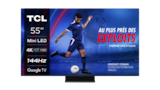 Téléviseur MINILED 4K* - 138 cm - TCL en promo chez Carrefour Brive-la-Gaillarde à 649,99 €