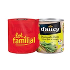 Haricots verts extra fins & rangés " Lot familial" - D'AUCY en promo chez Carrefour Market Aix-en-Provence à 3,98 €