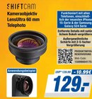 Kameraobjektiv LensUltra 60 mm Telephoto Angebote von SHIFTCAM bei expert Minden für 129,00 €