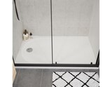 Promo Receveur de douche extra-plat résine rectangulaire 90x120cm blanc "CALICIA" à 169,00 € dans le catalogue Brico Dépôt à Gricourt