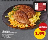 Aktuelle Rindfleisch Angebote bei Penny in Wuppertal Aktuelles Frische Rinder-Leber Angebot bei Penny in Wuppertal ab 1,99 €