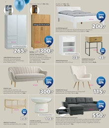 Bett im JYSK Prospekt "Wir feiern Geburtstag! SPARE BIS ZU 60%" mit 13 Seiten (München)