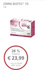 LINDA Premiumapotheke - OMNi-BiOTiC 10 Angebot im Prospekt OMNi-BiOTiC 10 bei LINDA Premiumapotheke im Prospekt "" für 23,99 €