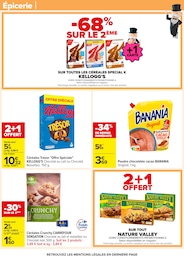 Prix et réduction Kellogg's dans le prospectus Carrefour en cours Offre Kellogg's dans le catalogue Carrefour du moment à la page 53