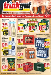 Aktueller Trinkgut Getränkemärkte Prospekt für Wülfrath: Aktuelle Angebote mit 18} Seiten, 29.12.2025 - 03.01.2026