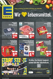 Aktueller nah und gut Supermärkte Prospekt für Bad Kissingen: Wir lieben Lebensmittel! mit 8} Seiten, 05.08.2024 - 10.08.2024