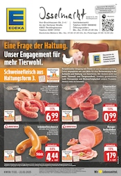 Aktueller EDEKA Prospekt mit Bratwurst, "Aktuelle Angebote", Seite 1