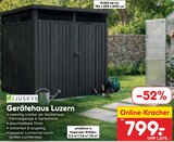Gerätehaus Luzern Angebote von Juskys bei Netto Marken-Discount Bayreuth für 799,00 €
