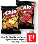 Tortillas Nacho Cheese Style Angebote von Chio bei E center Konstanz für 1,11 €