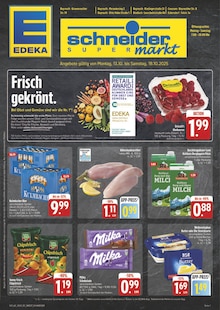 EDEKA Prospekt der Woche "Wir lieben Lebensmittel!" Seite 1, 13.10.2025 bis 18.10.2025 für Bayreuth Aktueller EDEKA Prospekt "Wir lieben Lebensmittel!" Seite 1 von 28 Seiten für Bayreuth
