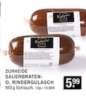 Sauerbraten- o. Rindergulasch Angebote von Zurheide Feine Kost bei E center Erkrath für 5,99 €