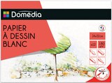 Pochette papier à dessin blanc - DOMÉDIA - Intermarché Super Pochette papier à dessin blanc - DOMÉDIA à 1,99 € dans le catalogue Intermarché Super
