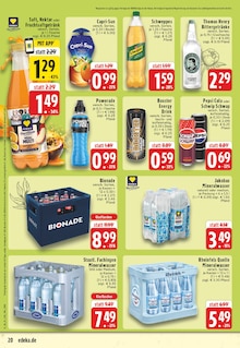 Cola im aktuellen EDEKA Prospekt (Alsdorf) Cola im EDEKA Prospekt "Aktuelle Angebote" mit 30 Seiten (Alsdorf)