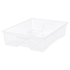 Box transparent 78x56x18 cm/55 l Angebote von SAMLA bei IKEA Wuppertal für 6,99 €
