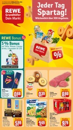 REWE Prospekt für Elsdorf mit 32 Seiten Der aktuelle REWE Prospekt "Dein Markt" mit Seiten (Elsdorf)