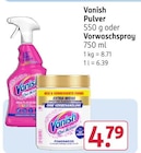 Aktuelles Pulver oder Vorwaschspray Angebot bei Rossmann in Mannheim ab 4,79 €