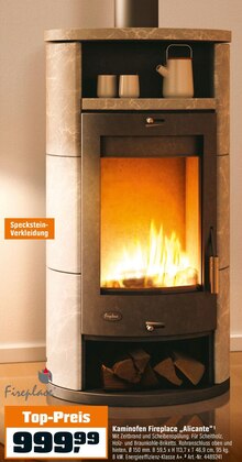 Kaminofen Fireplace „Alicante“ bei OBI in Böblingen Kaminofen Fireplace „Alicante“ im Angebot bei OBI Böblingen für 999,99 €