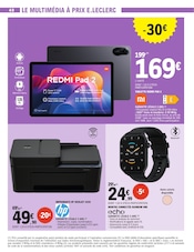 Imprimante Angebote im Prospekt "Ça réconforte, le pouvoir d'achat !" von E.Leclerc auf Seite 40