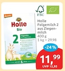 Folgemilch 2 aus Ziegenmilch von Holle für 11,99 € bei budni im Angebot Folgemilch 2 aus Ziegenmilch von Holle im aktuellen budni Prospekt