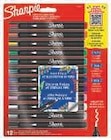 12 marqueurs créatifs peinture acrylique - SHARPIE en promo chez Super U Montpellier à 8,99 €