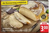 Gründerbrot Angebote bei E center Bruchsal für 3,00 €