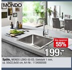 Spüle Leiko-50-ED Angebote von Mondo bei Opti-Wohnwelt Schorndorf für 199,00 €