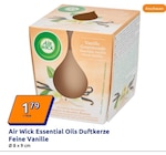 Essential Oils Duftkerze Feine Vanille Angebote von Air Wick bei Action Ingolstadt für 1,79 €