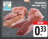 Schweineleber, -nieren oder -herzen bei EDEKA im Voigtsdorf Prospekt für 0,33 €