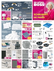 Textilreinigung im SB Möbel Boss Prospekt "SCHRUMPFT DIE PREISE!" mit 12 Seiten (Wuppertal)