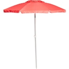 Parasol de plage 180 cm - CARREFOUR en promo chez Carrefour Market Parasol de plage 180 cm - CARREFOUR dans le catalogue Carrefour Market