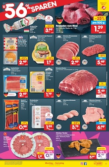 Schweinefleisch im aktuellen Netto Marken-Discount Prospekt (Bremerhaven) Schweinefleisch im Netto Marken-Discount Prospekt "Aktuelle Angebote" mit 52 Seiten (Bremerhaven)