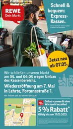 REWE Prospekt für Peine mit 30 Seiten REWE Prospekt für Peine: "Dein Markt", 30 Seiten, 05.05.2025 - 10.05.2025